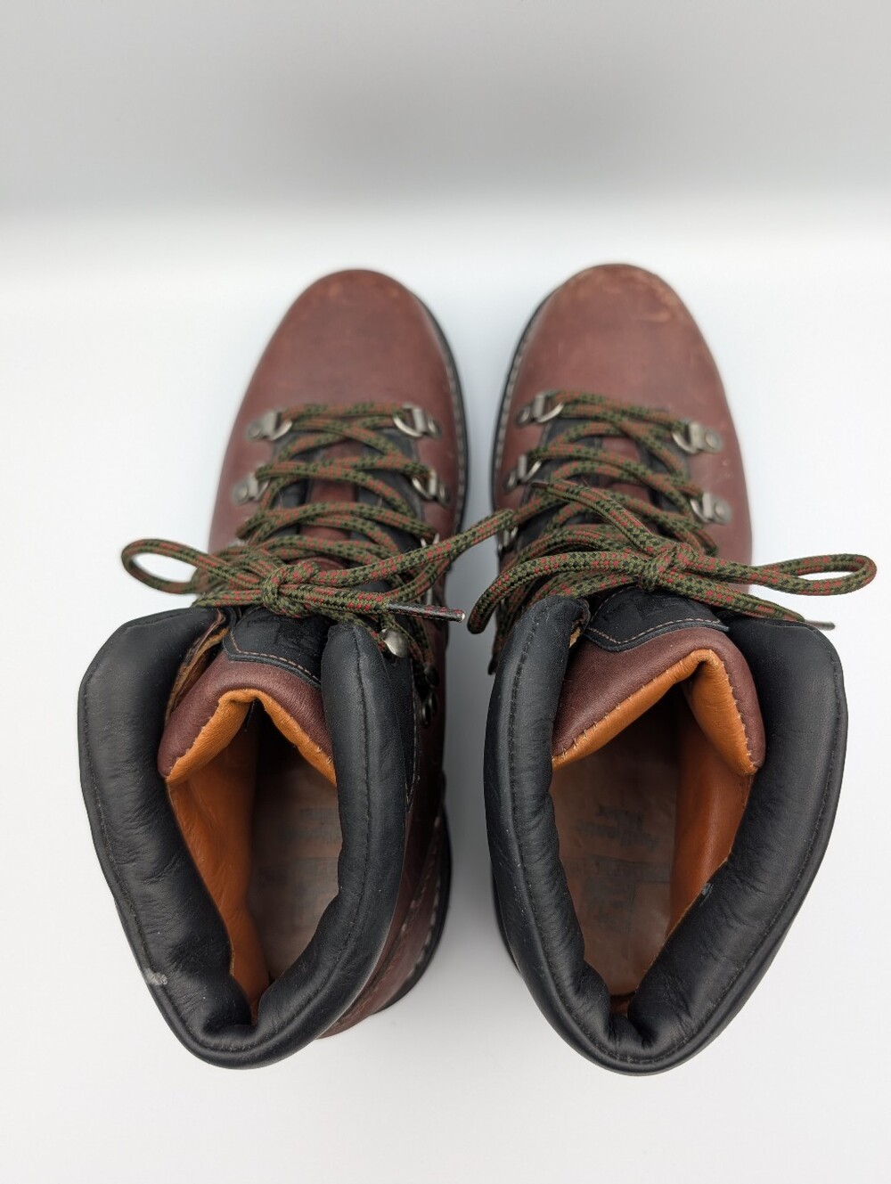 Handcrafted Prospector Hiking Boots By Canada West Boot Co. 10.5 US Oxblood - Picture 5 of 8